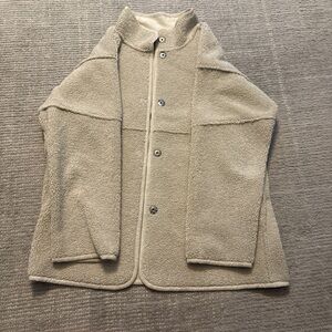 Velvet by Graham & Spencer Beige Teddy Jacket